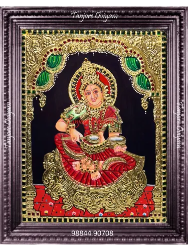 Annapoorani Tanjore painting